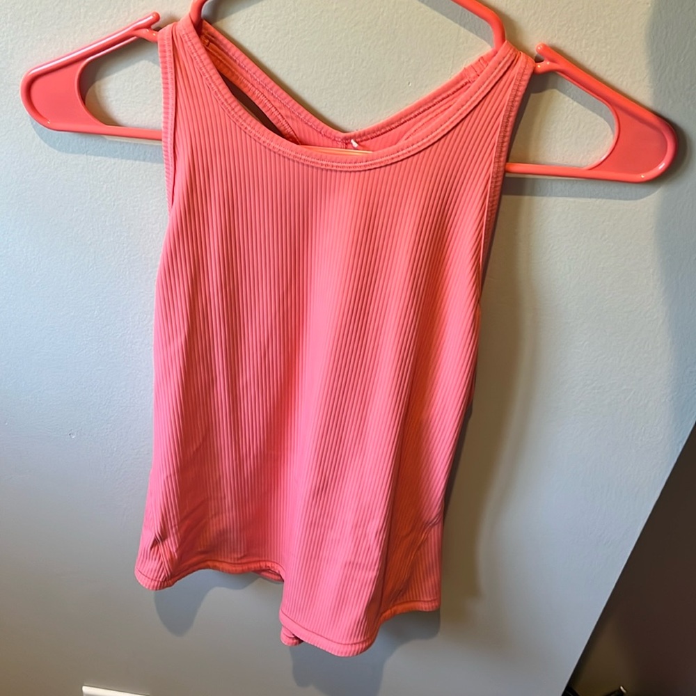 Ribbed lulu tank